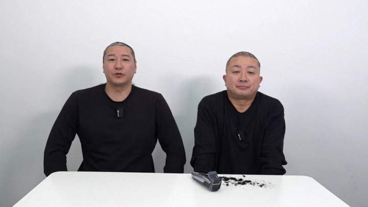 【芸能】チョコプラ・松尾「素人はSNSをするな」発言を謝罪　コンビで丸刈りに