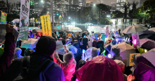 【政治】「I say 憲法 you say 守れ♪」国会前に2万4千人「自民も維新も触るな」