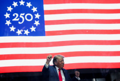 【米国】トランプ氏、建国250年祝賀行事の幕開けに集会　自身の功績強調「素晴らしい時間を過ごせるだろう」