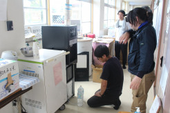 【無償提供】空気から水生成　名古屋の医療関連企業が装置提供　断水続く被災地熊本・氷川町の避難所に
