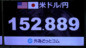 【速報】円相場、1ドル＝152円台　およそ半年ぶりの水準・・・市場関係者「150円を割る可能性もある」