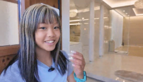 【ABEMA】小学生ギャル・ななにー(10歳)、100坪・8SSLDKの自宅豪邸を公開「高級車が10台買えるくらいの値段」50畳以上のリビング&キッチンに驚きの声