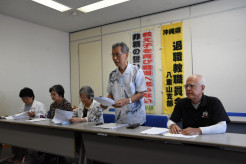 【沖縄】「偏向教育」発言、撤回を　石垣市長に退職教員ら抗議決議