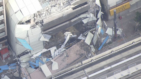 【東京】建物解体工事現場で足場が崩落　けが人なし　北区