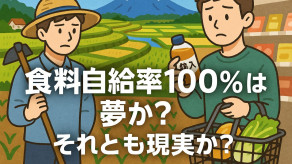 【議論】日本の『食料自給率100％』は可能なのか？