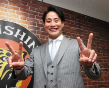 阪神・木浪が5000万円アップの7100万円で契約更改「思ってた以上に評価していただいた」
