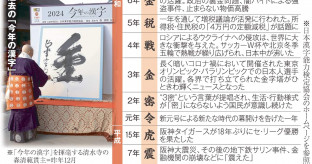 【年末恒例】「今年の漢字」あなたは何を選ぶ？「米」「働」…あすの発表前に街の声を聞いた