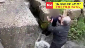 【北海道】札幌のヒーロー警察官、泣き叫ぶ４歳児を救出！川にしがみつく勇気の瞬間