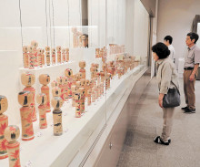 【伝統こけし】昭和の貴重こけし４００点　岩手・一関市博物館で企画展　店主遺族の寄贈品初公開
