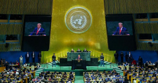 【国際】トランプ氏、ICC全加盟国に脱退を要請「反米的な法廷で、米国の軍人らが捜査されることを決して許さない」